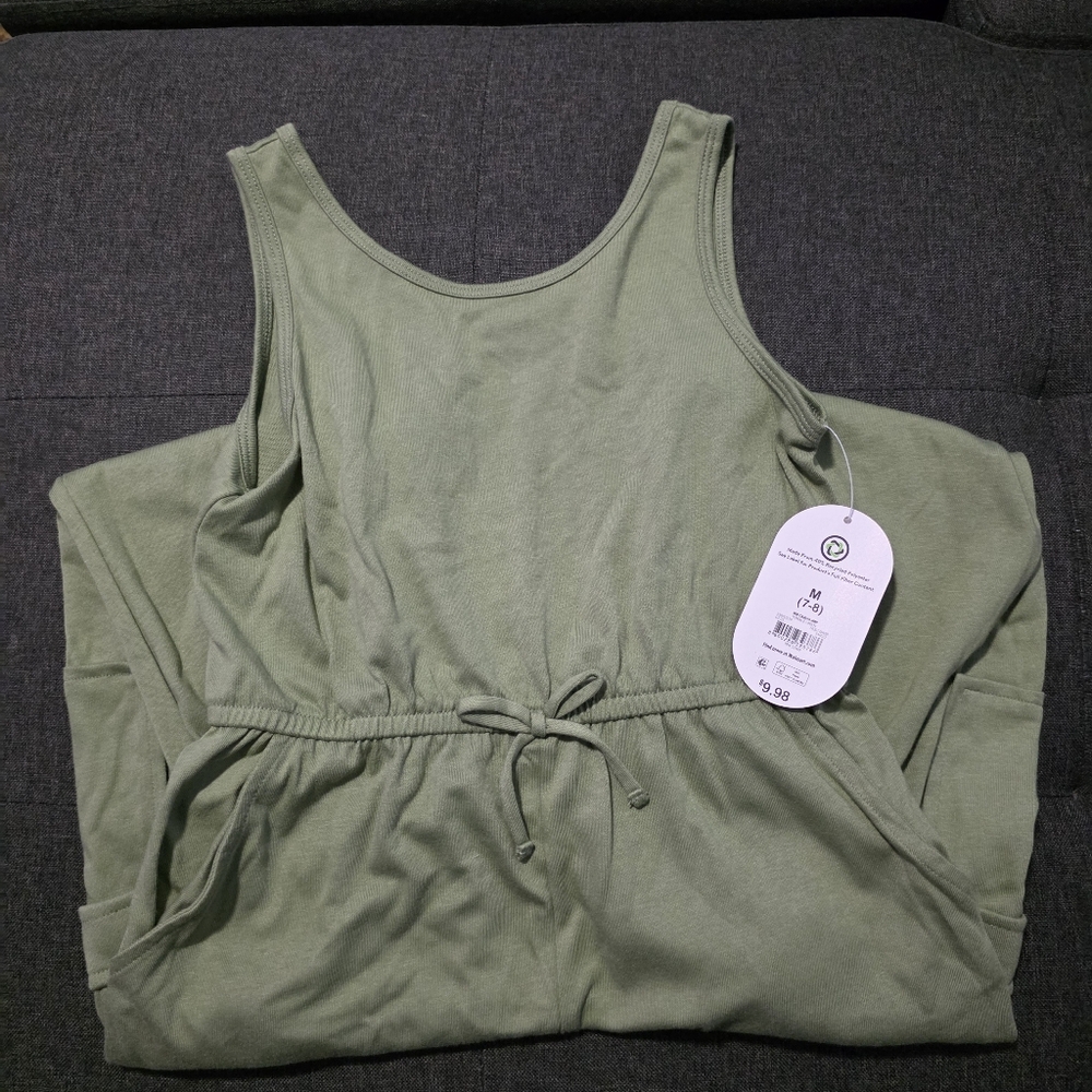 Green Sleeveless Top